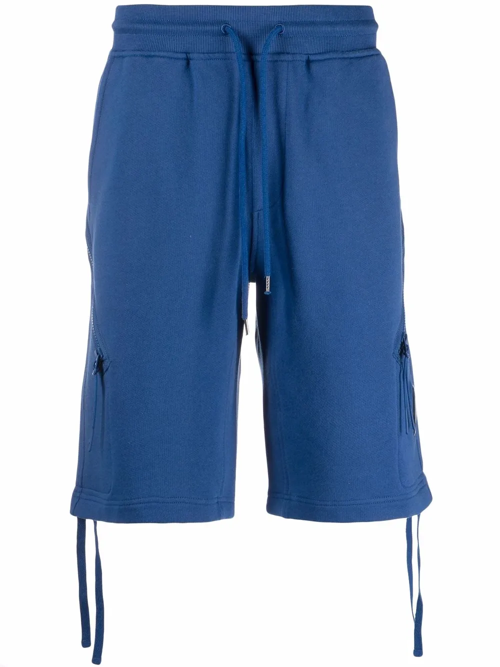 

C.P. Company side zip-detail shorts - Blue