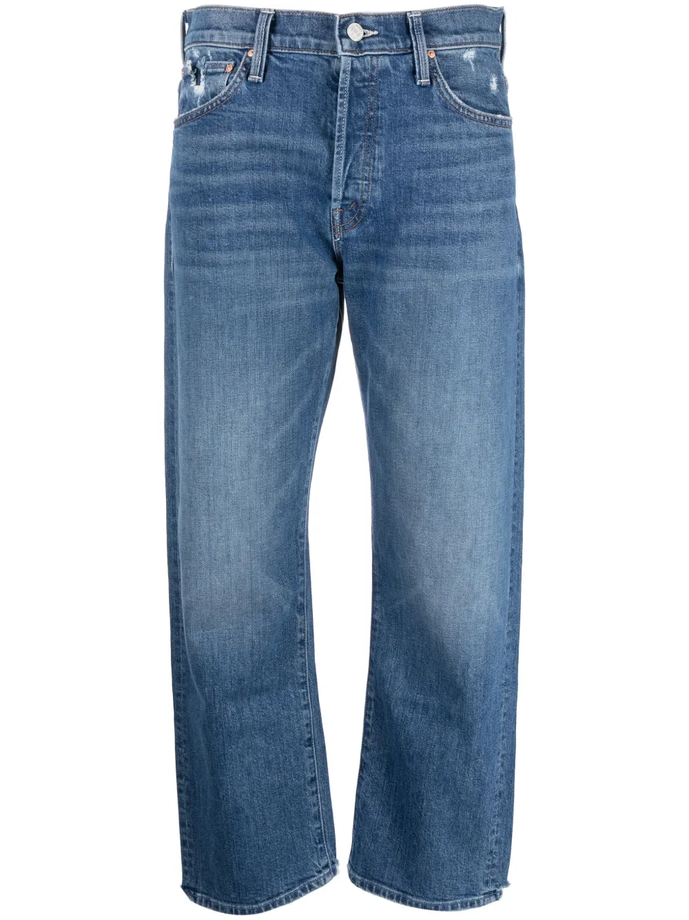 MOTHER jeans The Curbside Ankle - Azul