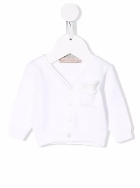 La Stupenderia button-up knitted cardigan