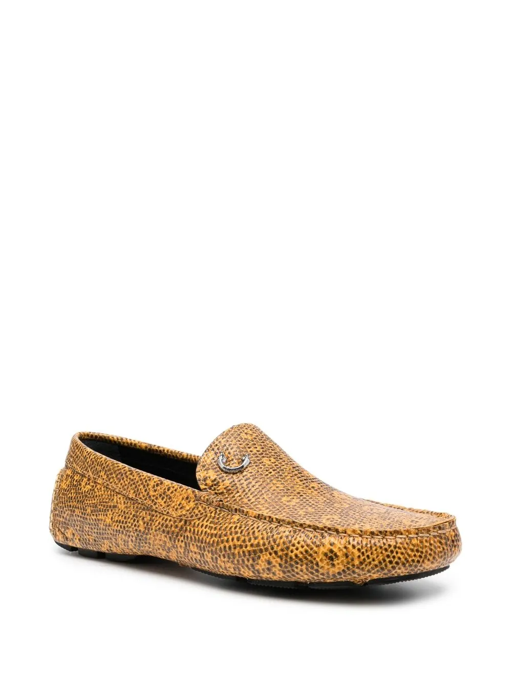 Just Cavalli Leren loafers - Geel