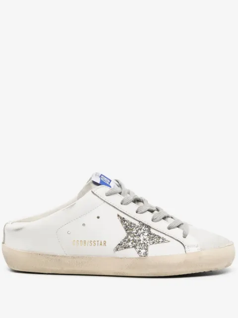 Golden Goose Super-Star 皮质穆勒鞋