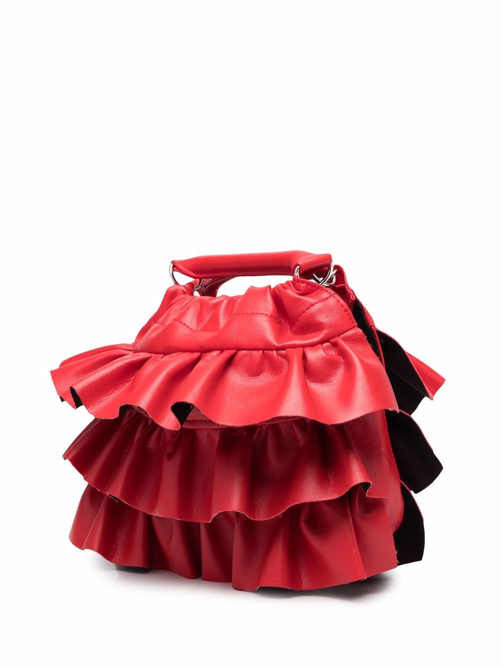 фото Comme des garçons girl small ruffled tote bag