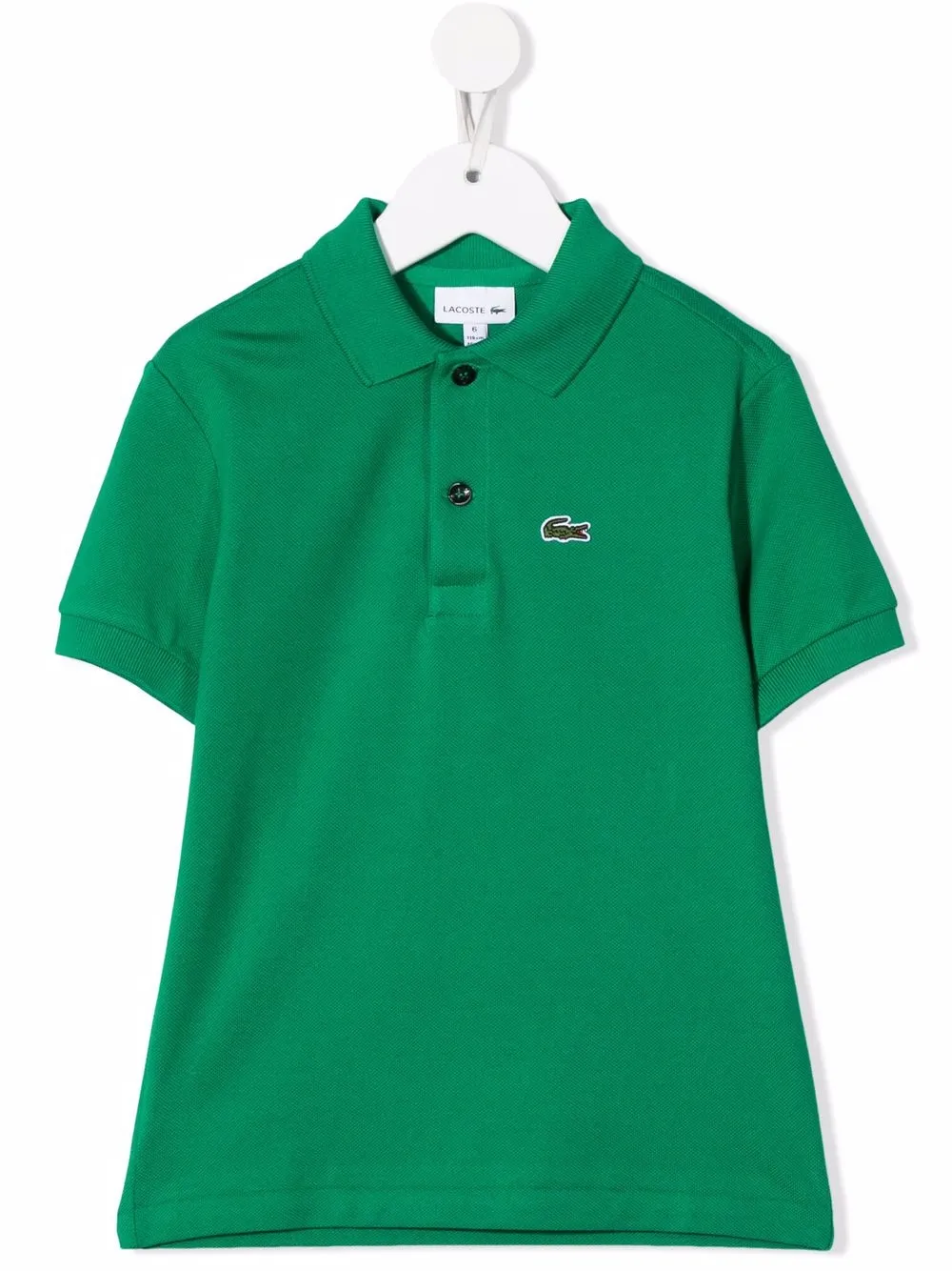 

Lacoste Kids playera tipo polo con parche del logo - Verde