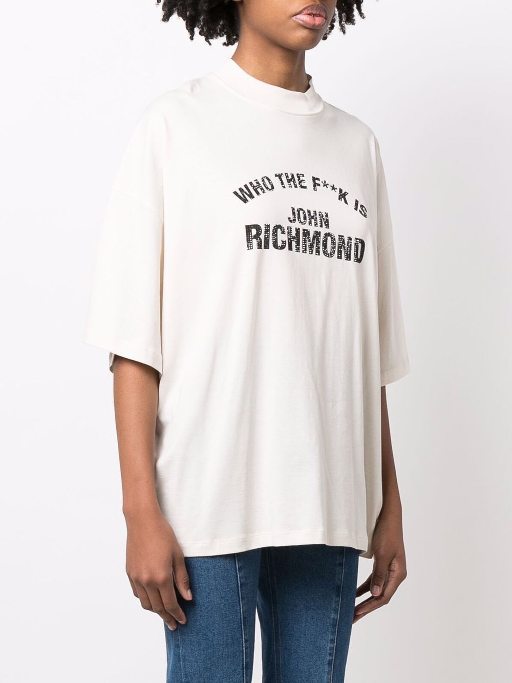 John Richmond logo-print Cotton T-shirt - Farfetch