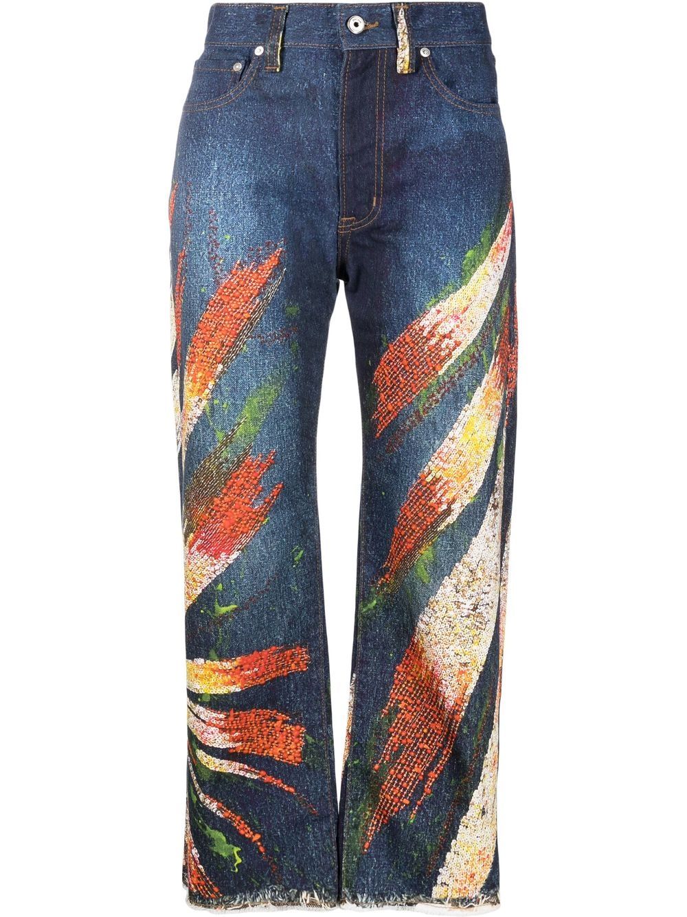 Just Cavalli sequin-embellished Cropped Jeans - Farfetch
