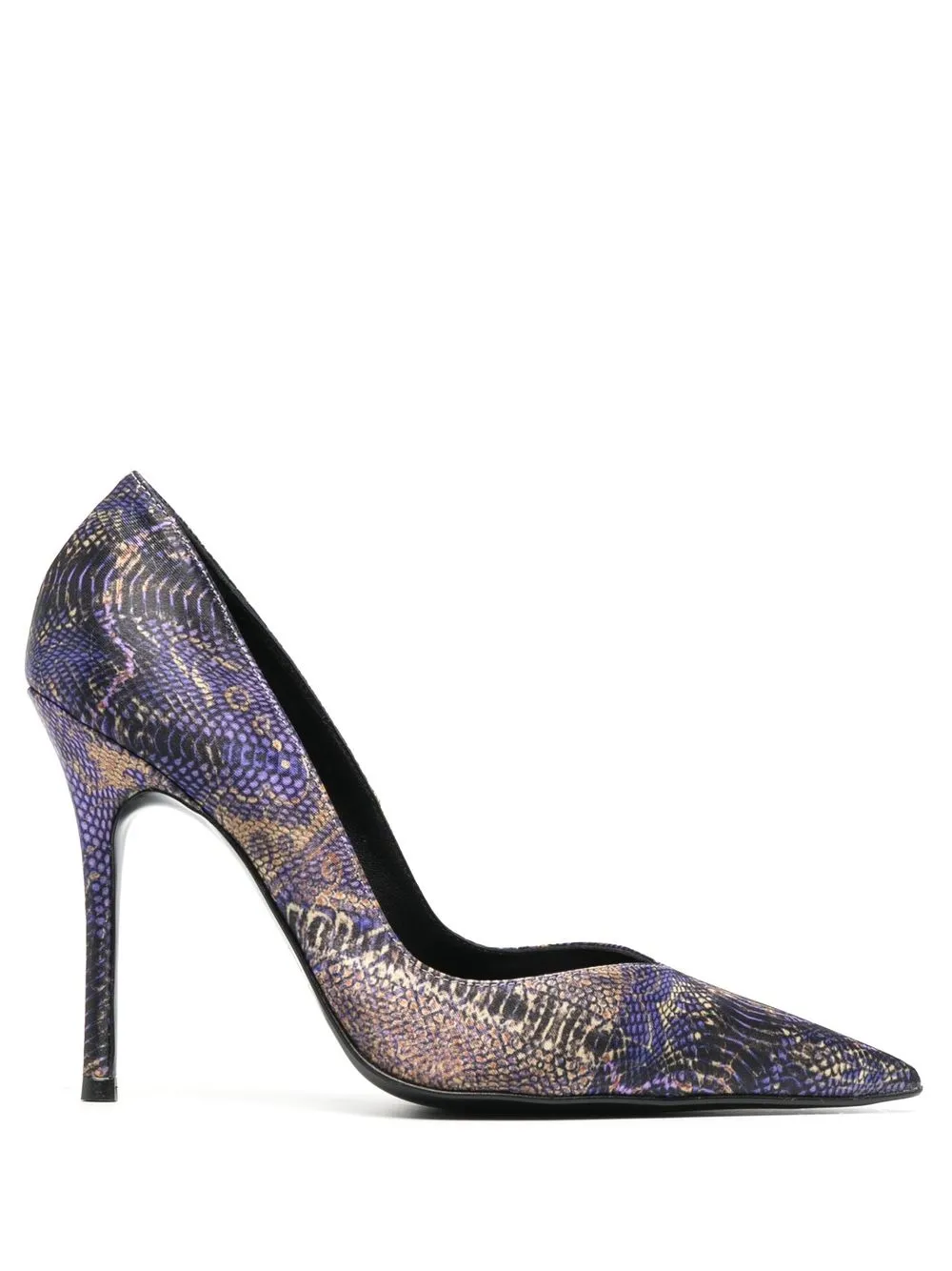 

Just Cavalli zapatillas con efecto de piel de serpiente - Morado