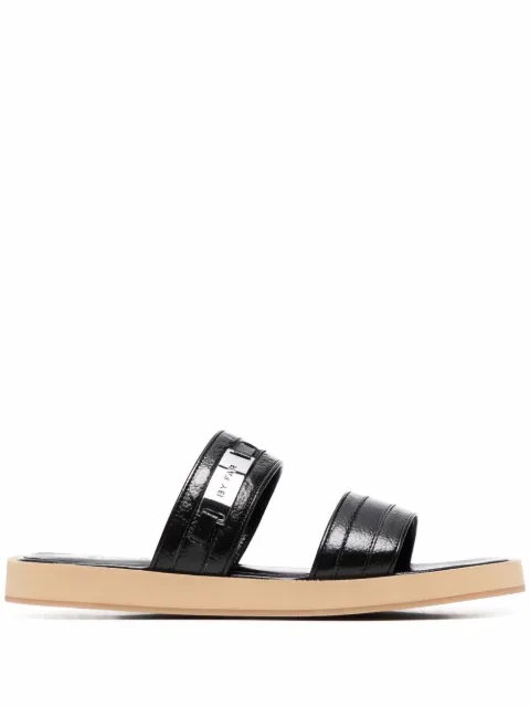 BY FAR Easy leather sandals