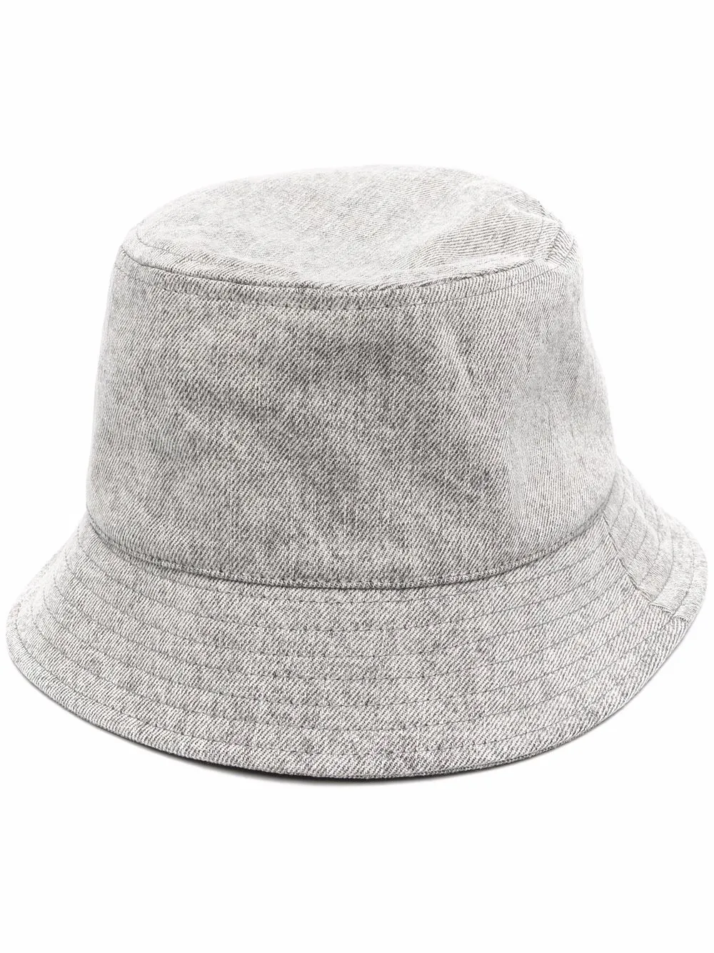 

Isabel Marant gorro de pescador con logo bordado - Gris