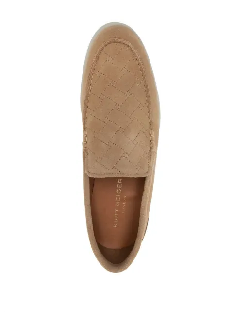 Kurt Geiger London スエード ローファー 