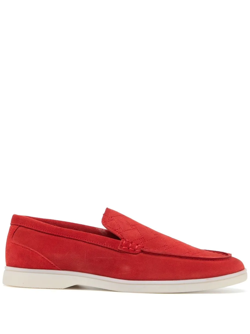 

Kurt Geiger London slip-on suede loafers - Red