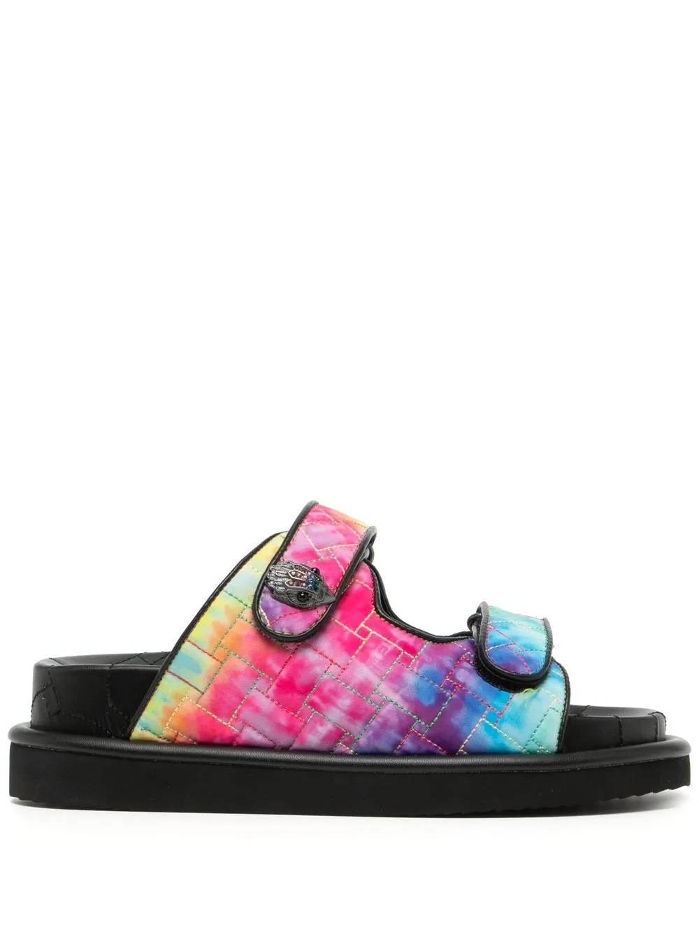 

Kurt Geiger London sandalias con motivo tie-dye - Negro