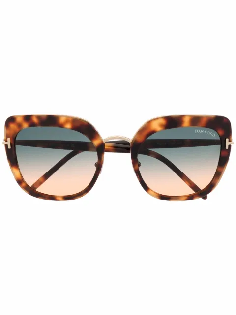 TOM FORD Eyewear Oversized tinted sunglasses