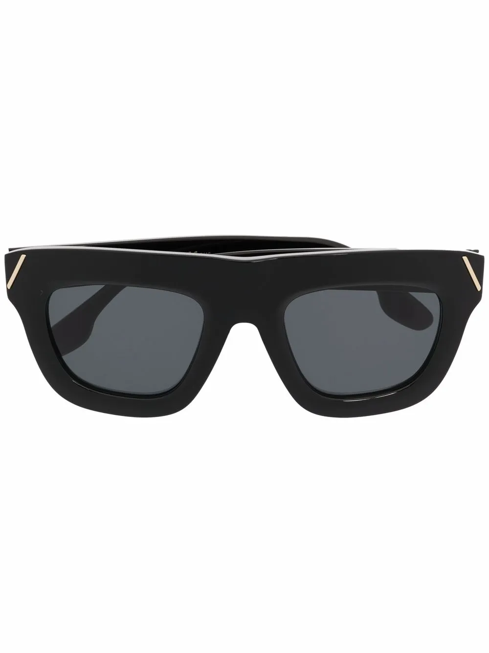 

Victoria Beckham Eyewear lentes de sol con armazón wayfarer - Negro