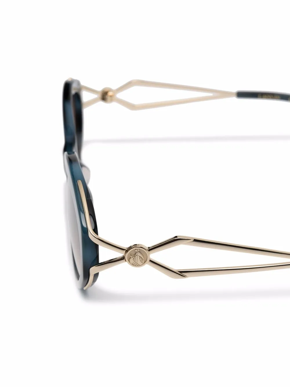 Lanvin Gradient roundframe Sunglasses Farfetch