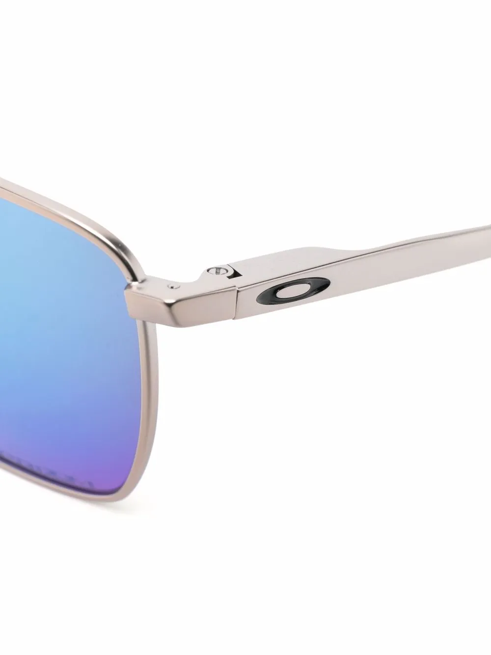  Oakley Sonnenbrille Mit Eckigem Gestell   Grau 