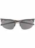 Oakley cat-eye tinted sunglasses - Silver