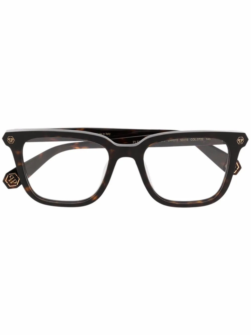 

Philipp Plein Eyewear lentes con aramazón wayfarer - Marrón