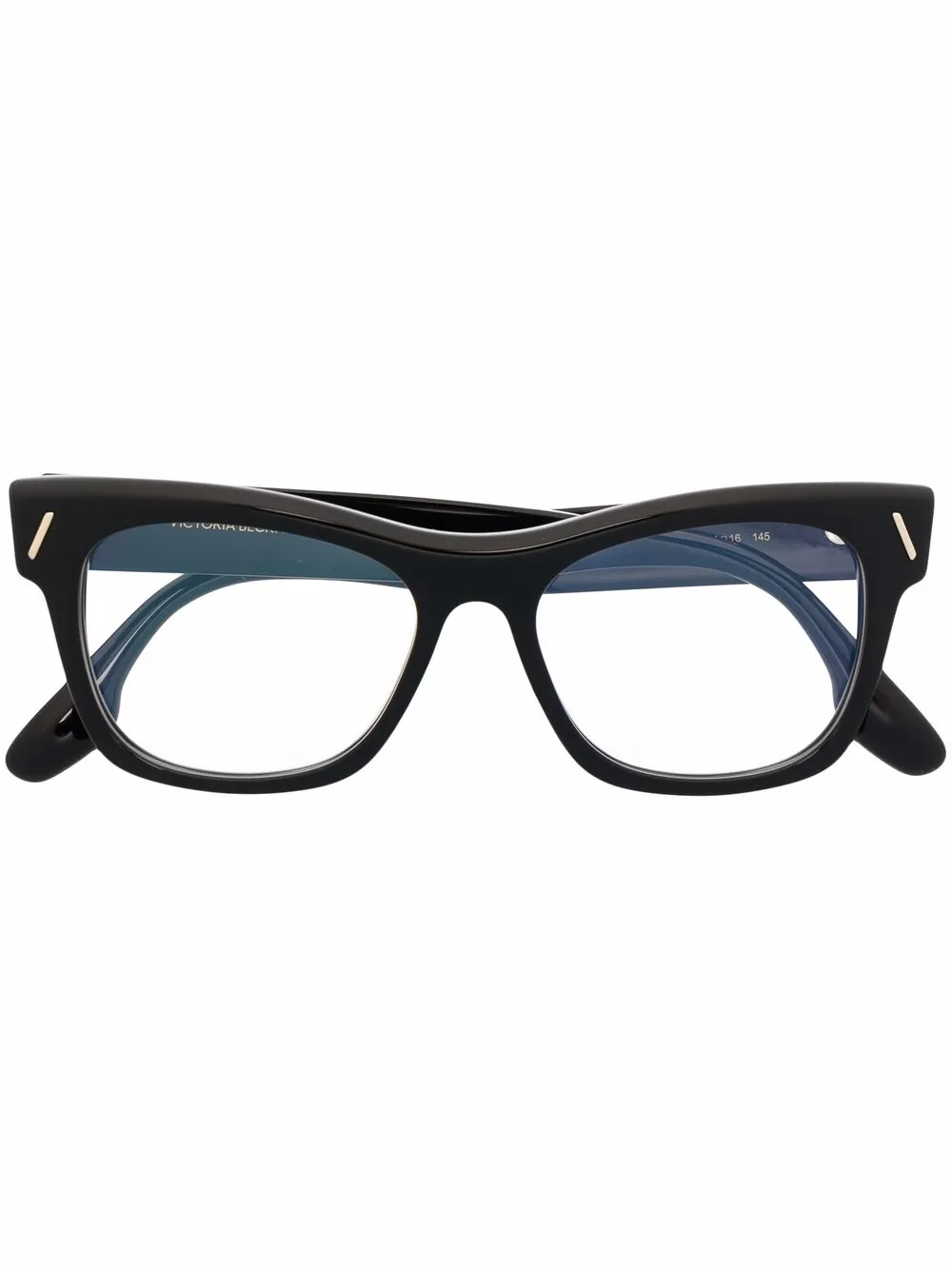 

Victoria Beckham Eyewear lentes con armazón cuadrada - Negro
