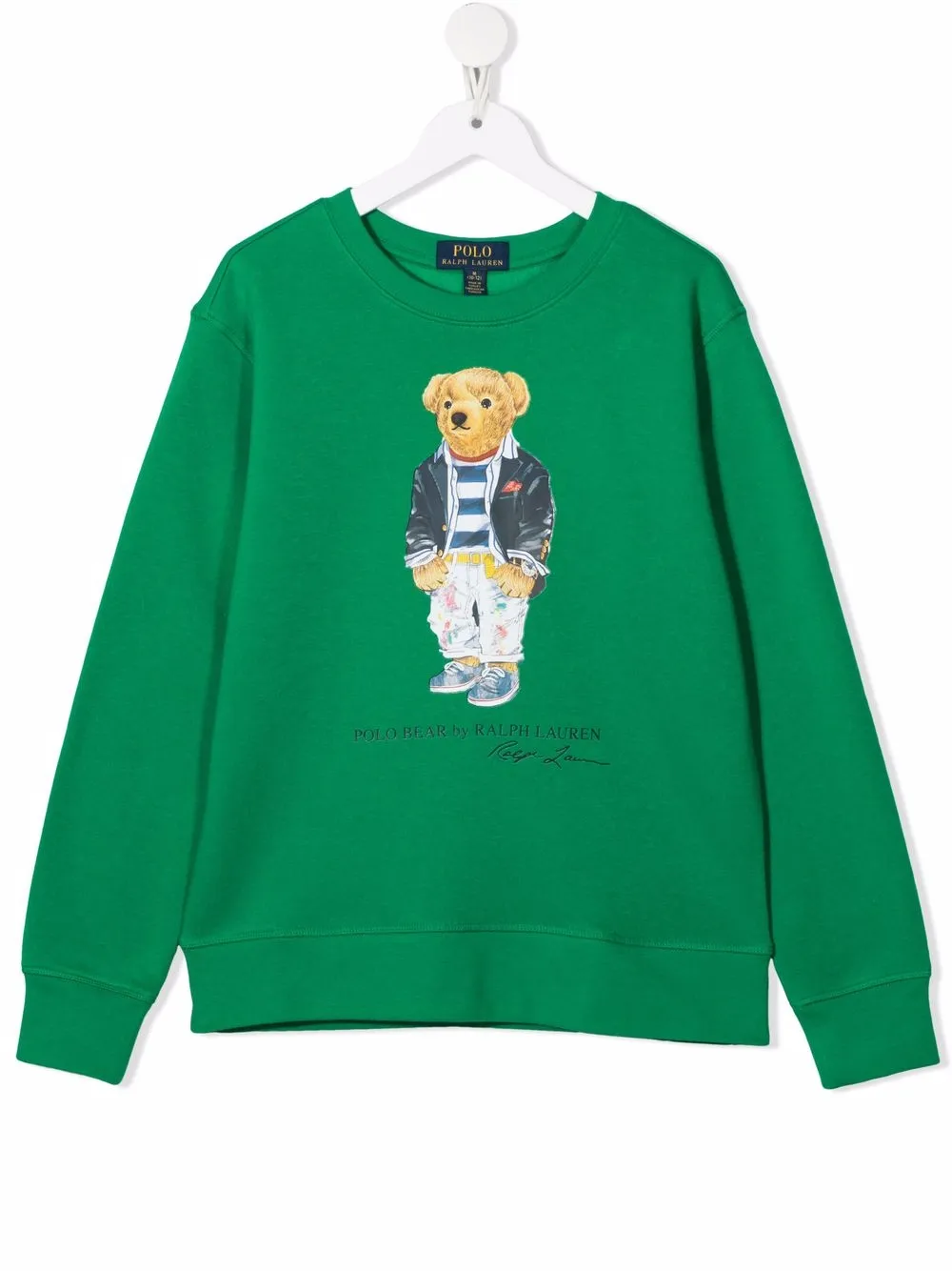 

Ralph Lauren Kids sudadera Polo Bear - Verde