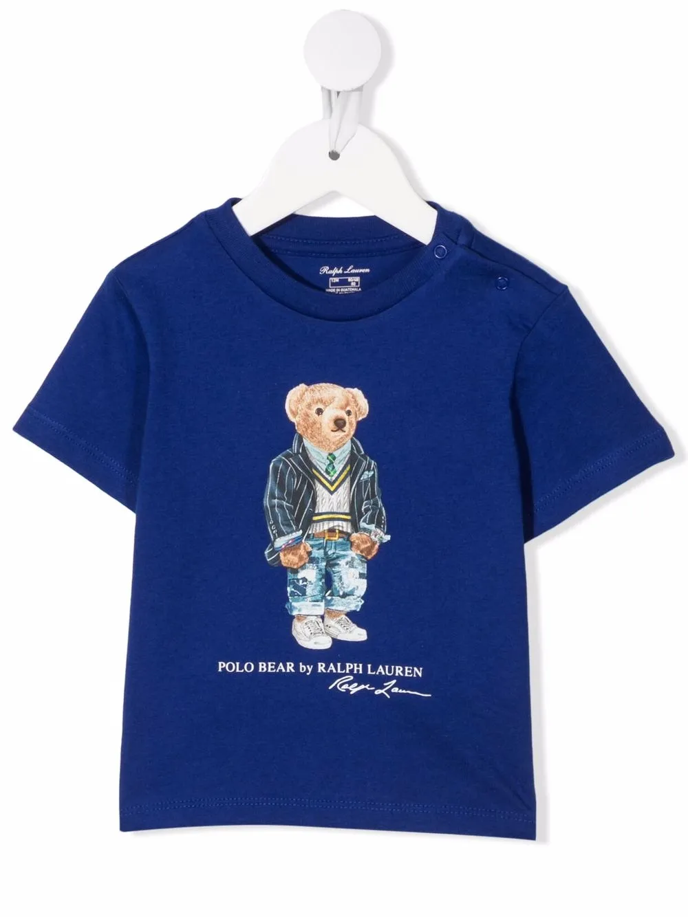 

Ralph Lauren Kids Polo Bear cotton T-Shirt - Blue