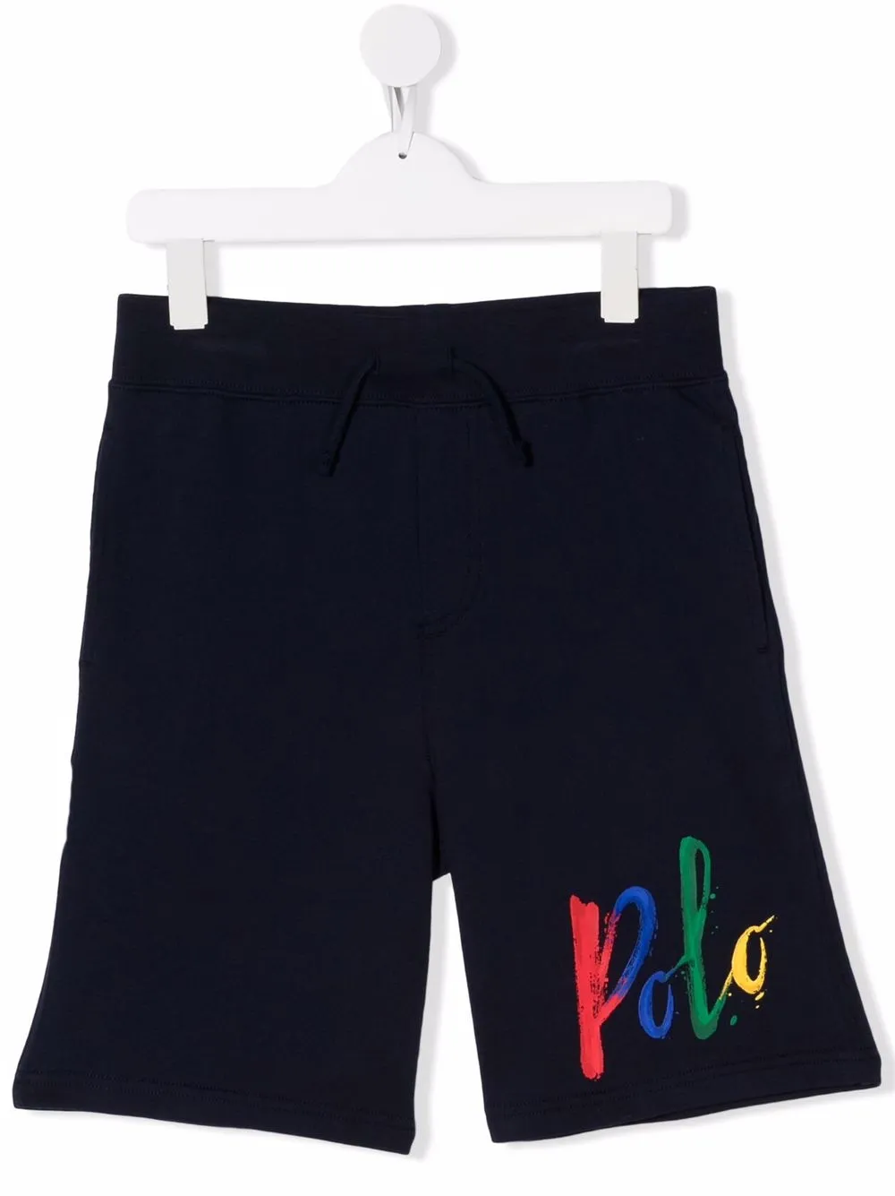 

Ralph Lauren Kids shorts con logo estampado - Azul