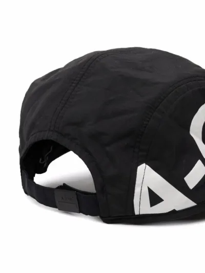 logo-print panelled cap | A-COLD-WALL 