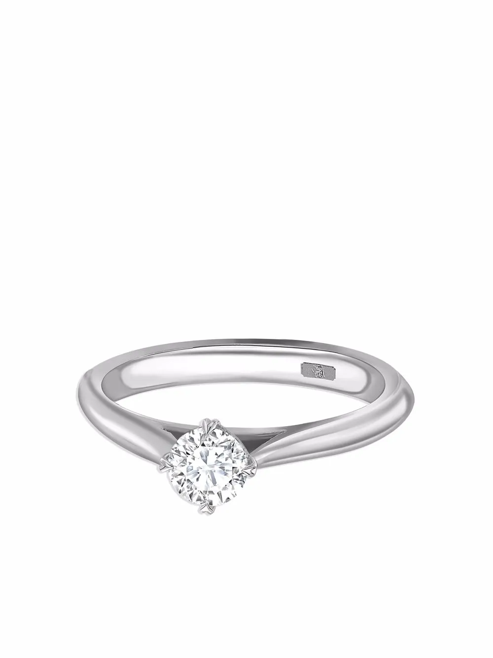 

Pragnell platinum Windsor diamond solitaire ring - Silver