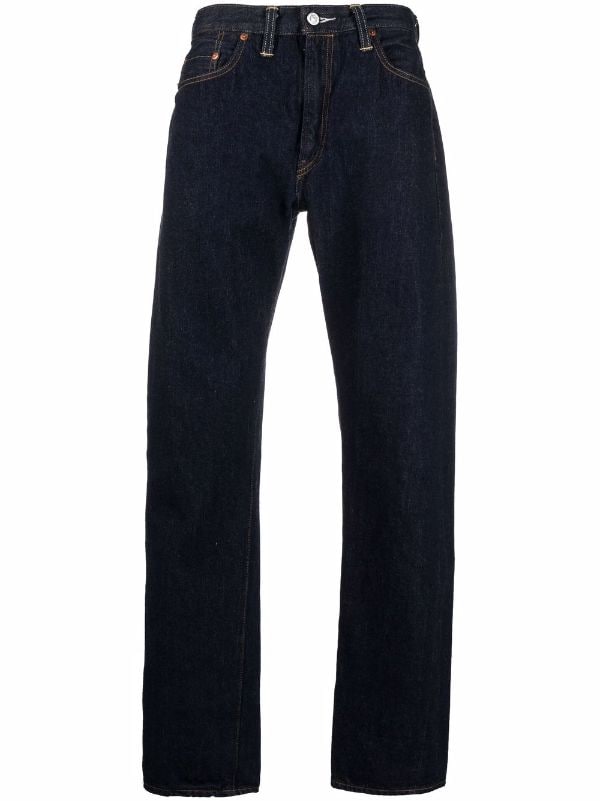 Levi's: Made & Crafted 501 Cropped Jeans - Farfetch