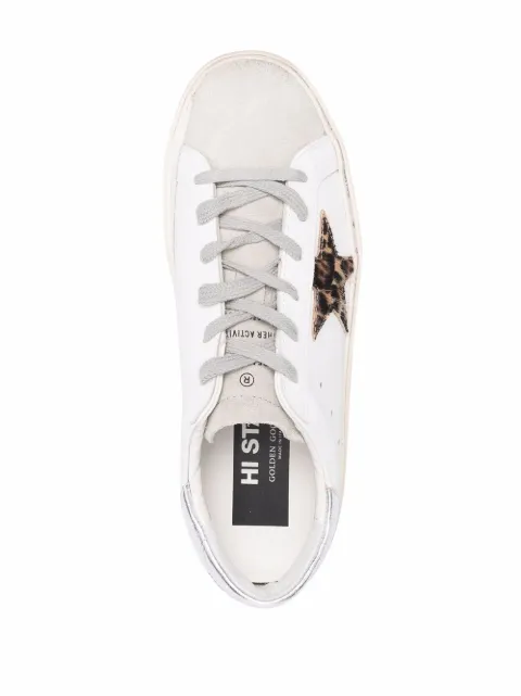 Golden Goose Hi Star lace-up sneakers GWF00118F00338610675 - 3