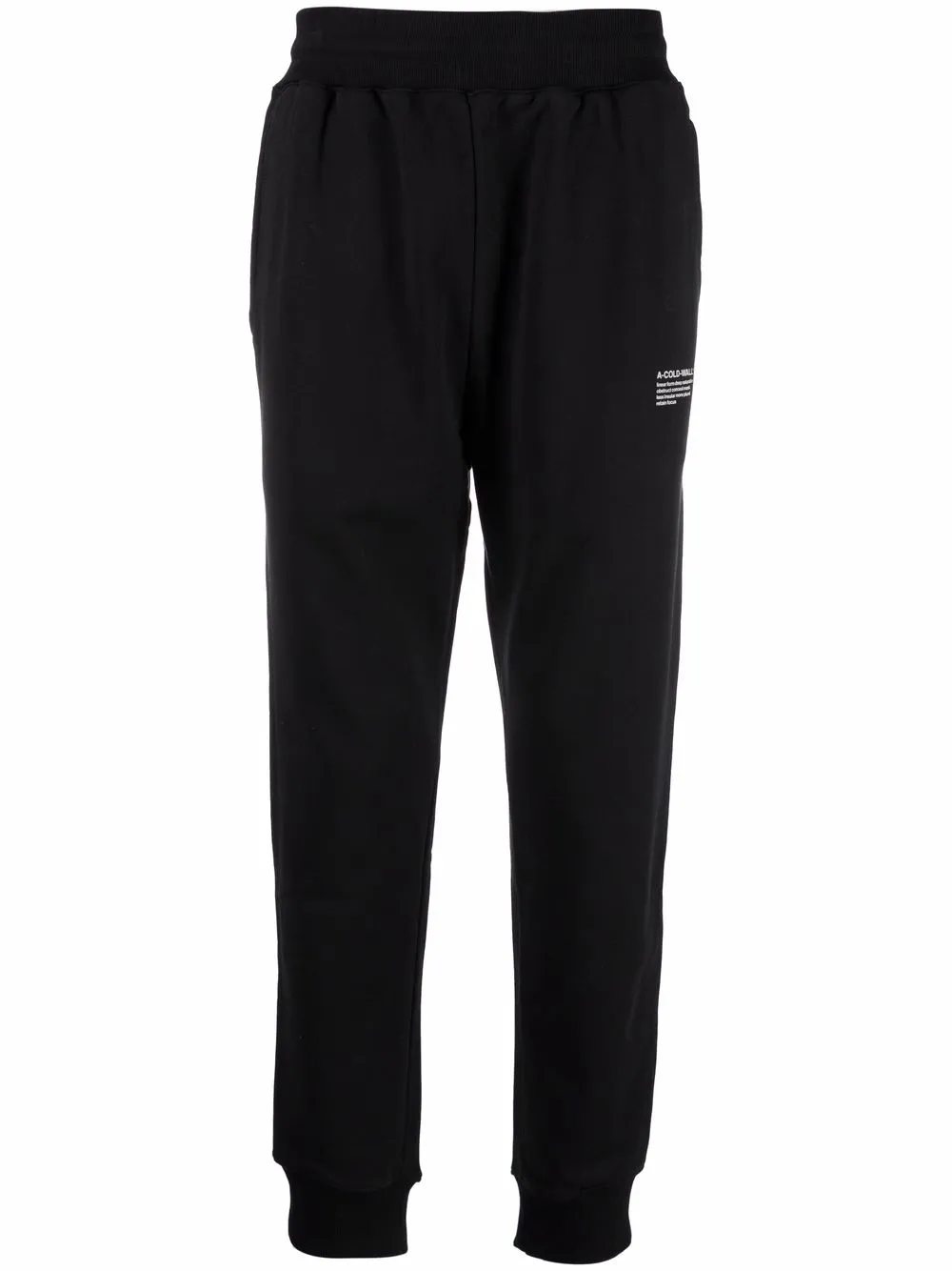 

A-COLD-WALL* pants con logo estampado - Negro