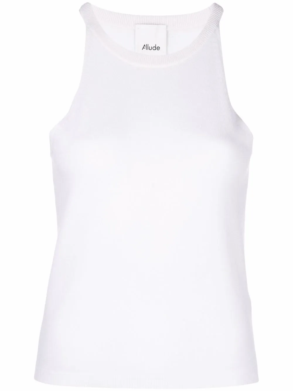 

Allude cashmere-knit tank top - Neutrals