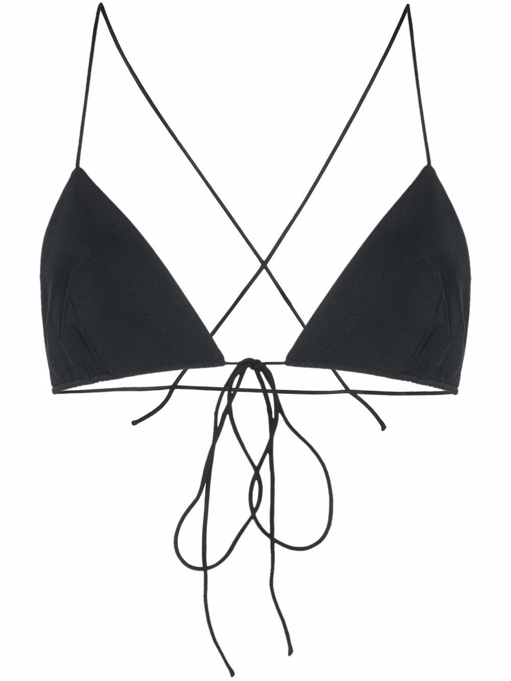 Philosophy Di Lorenzo Serafini Triangle cross-strap Bikini Top - Farfetch