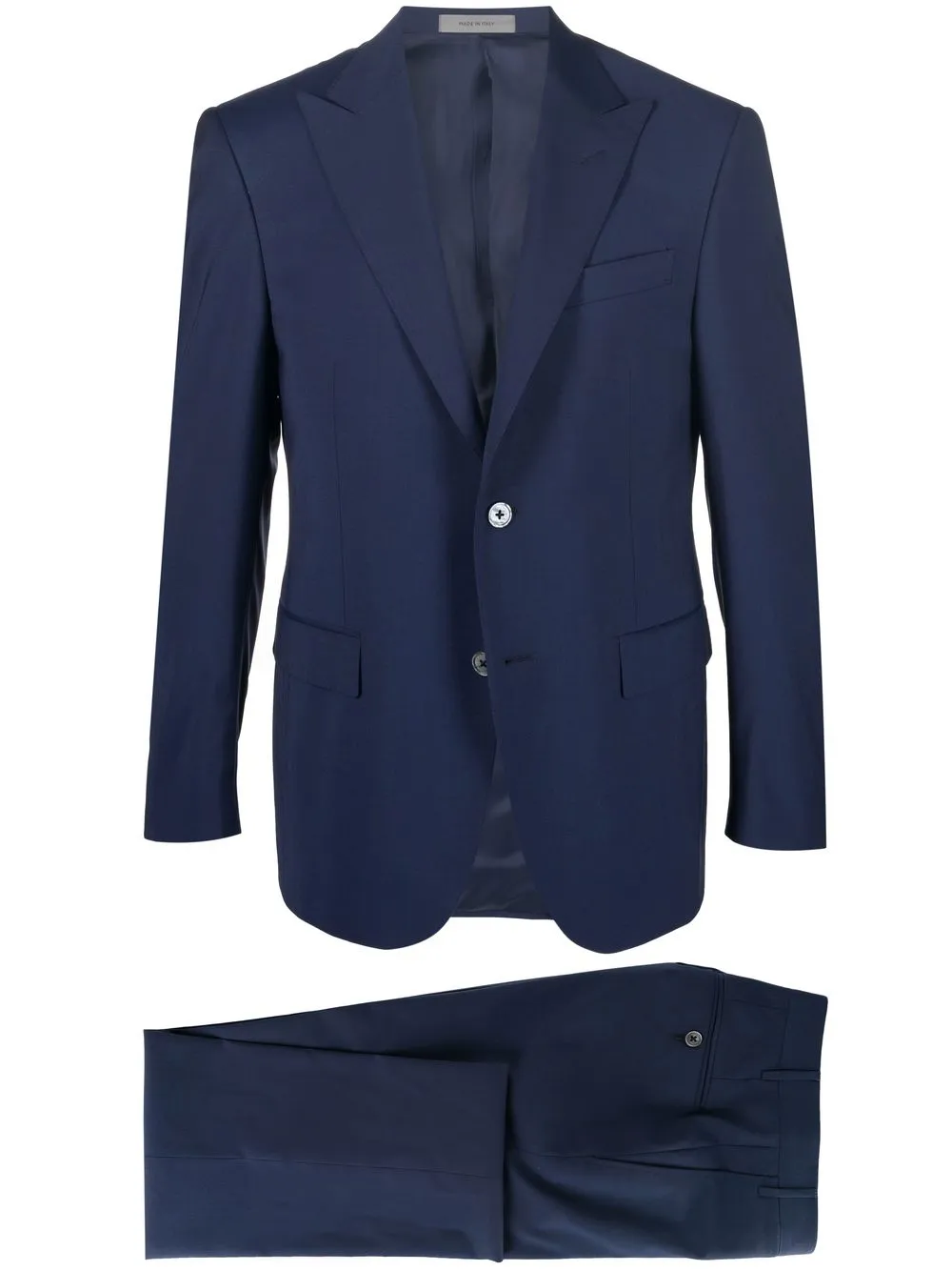 

Corneliani traje de vestir con botones - Azul