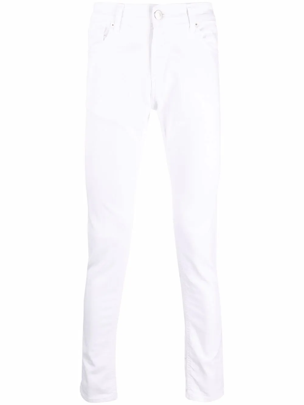 

Family First skinny jeans con tiro medio - Blanco