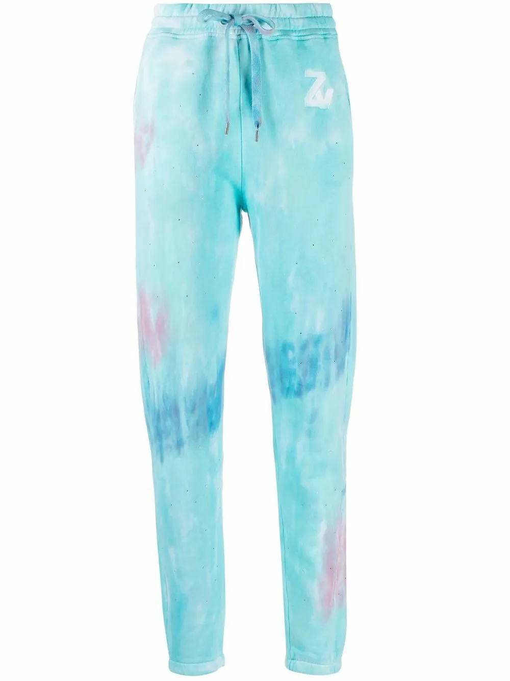 

Zadig&Voltaire Steevy tie-dye track pants - Blue