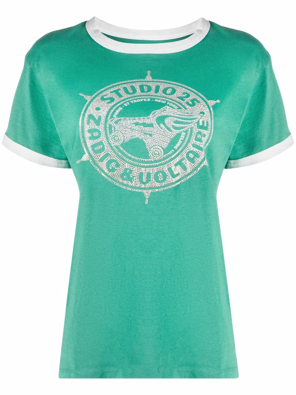 

Zadig&Voltaire playera Zoe Studio - Verde