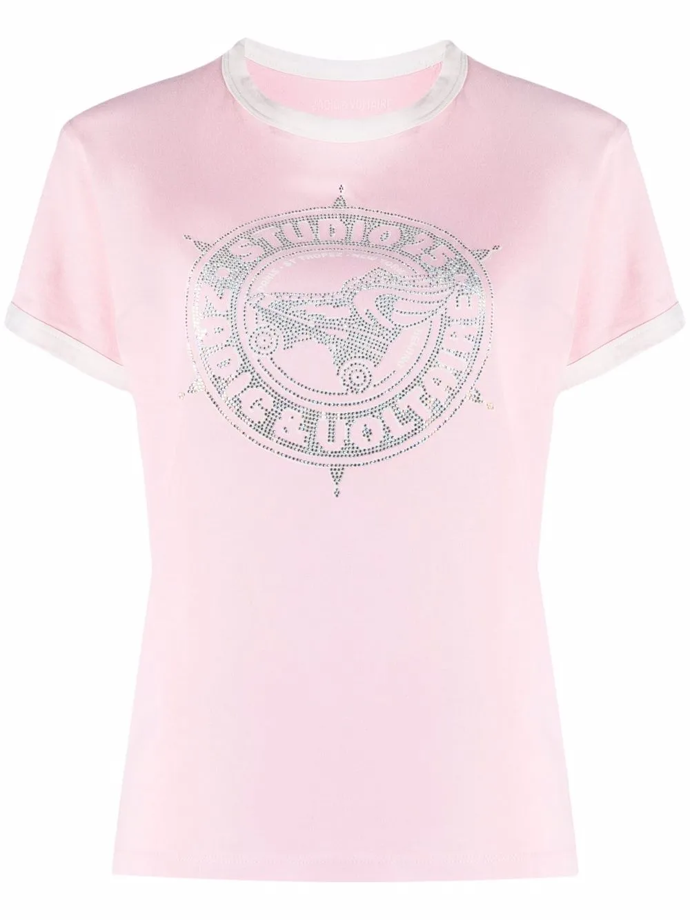 

Zadig&Voltaire Zoe Studio cotton T-shirt - Pink