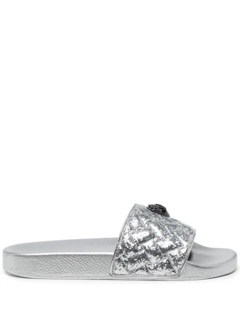 Kurt Geiger London sandalias con efecto metalizado