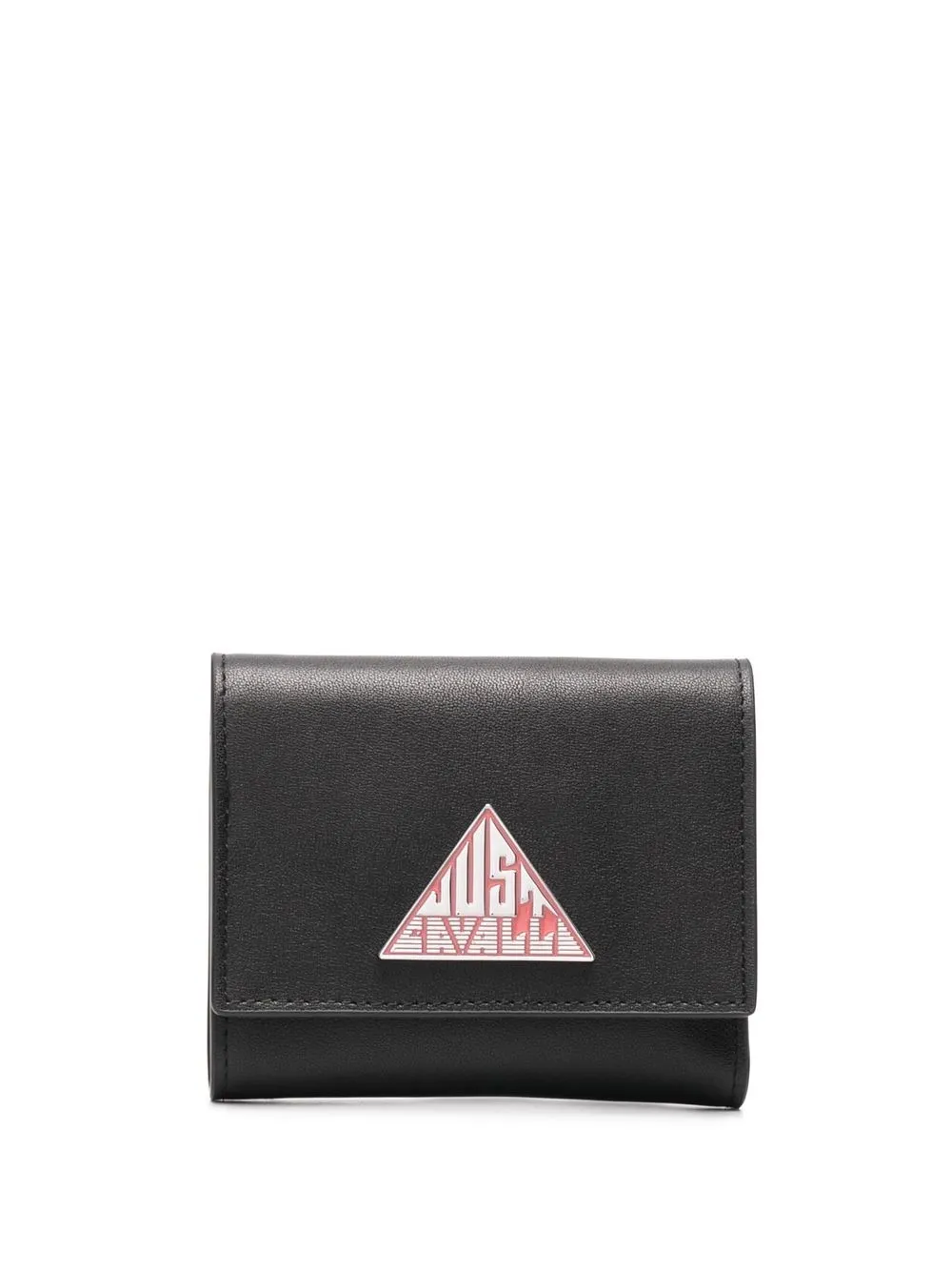 

Just Cavalli cartera con placa del logo - Negro