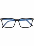 TOM FORD Eyewear square-frame glasses - Black