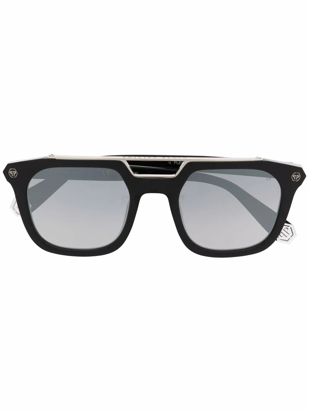

Philipp Plein Eyewear lentes de sol con armazón cuadrada - Negro