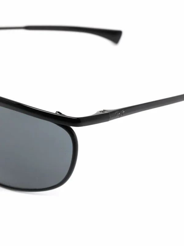 Ray-Ban Olympian I Deluxe Sunglasses | Black | FARFETCH RO
