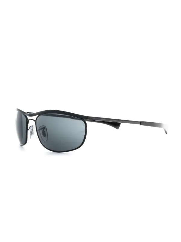 Ray-Ban OLYMPIAN I DELUXE サングラス Ray-Ban Olympian I Deluxe Sunglasses | Black | FARFETCH RO