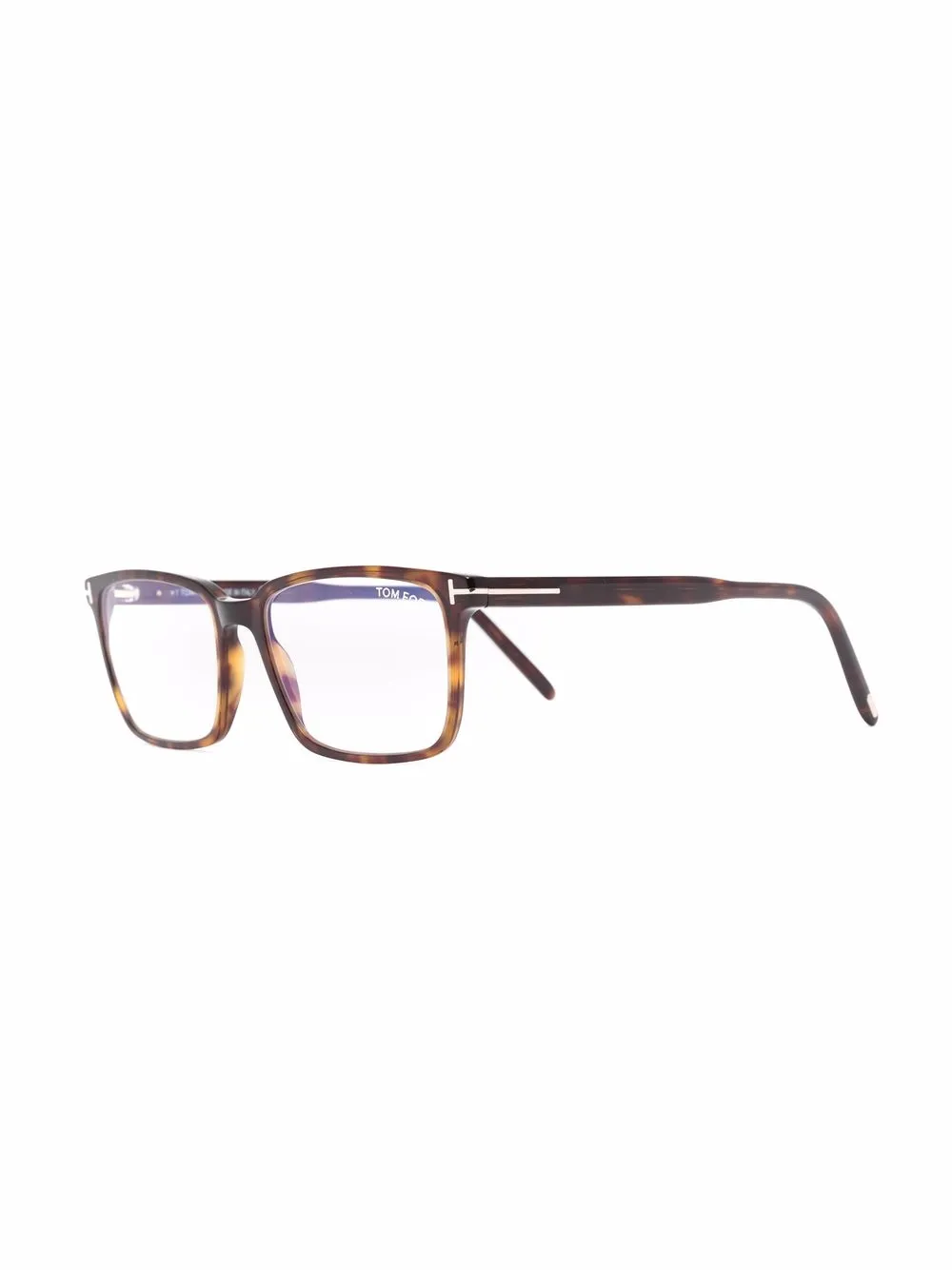 TOM FORD Eyewear FT5802 bril met rechthoekig montuur - Bruin