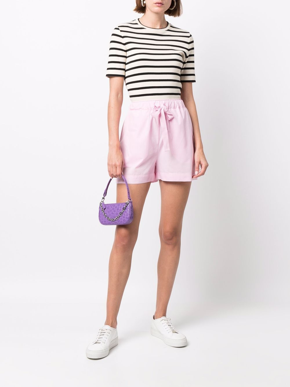 Semicouture Shorts met trekkoord - Roze