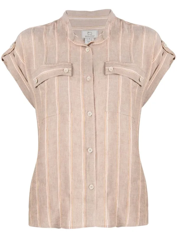 Woolrich Striped short-sleeve Shirt 