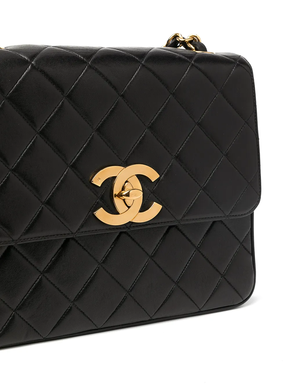 Chanel Pre-Owned Bolsa De Hombro Con Solapa Clásica Mediana 1995 - Farfetch