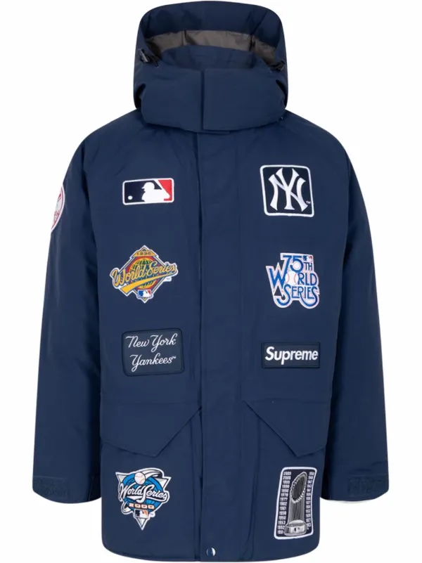 x New York Yankees Gore-Tex down jacket