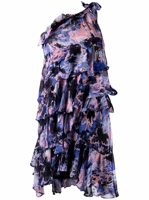 IRO vestido Jofrey con estampado abstracto