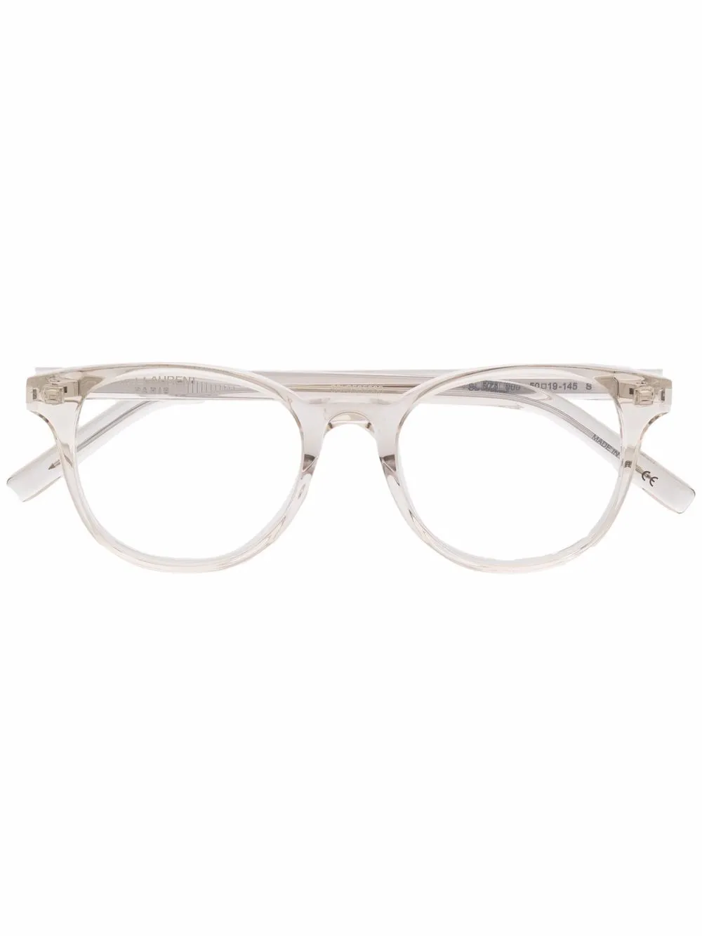 

Saint Laurent Eyewear SL523 oval glasses - White